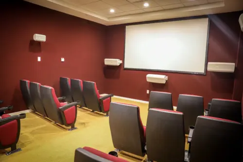 Ridgewood Senior Living theater room