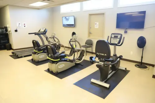 The Heritage at Sterling Ridge fitness and wellness space